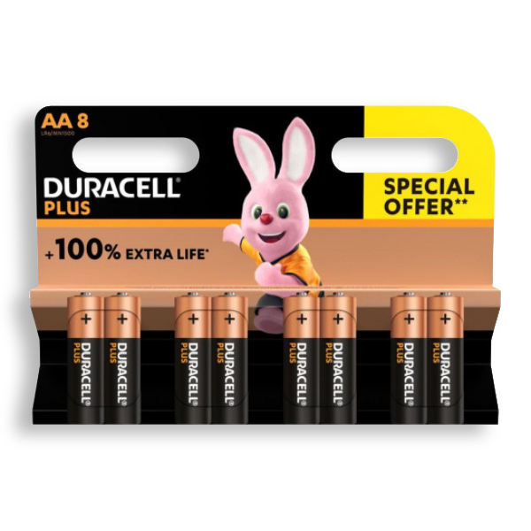 Verdorie cent isolatie Duracell Plus AA batterijen 8 stuks – Antiduur