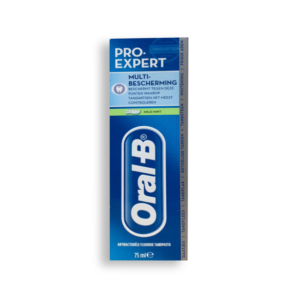 rukken Vervreemden omzeilen Oral-B Tandpasta Pro Expert Multi-Bescherming Mild Mint 75 ml. – Antiduur
